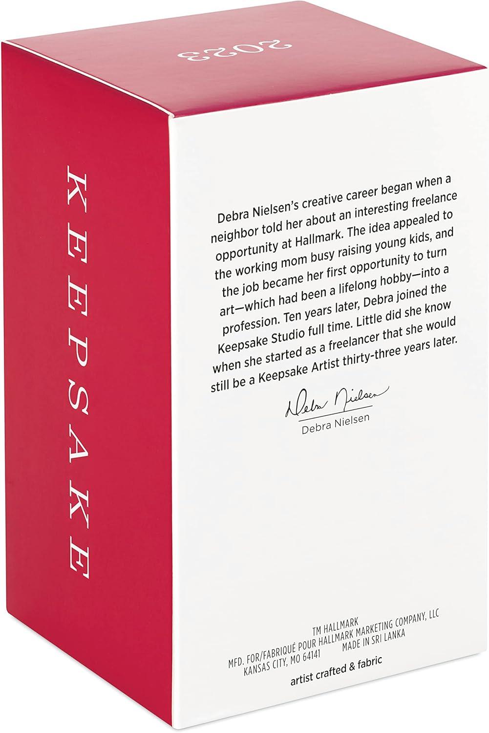 imageHallmark Keepsake Christmas Ornament 2025 Barbie Merriest Dreamhouse Musical with Light Gifts for Barbie FansCrystal Barbie