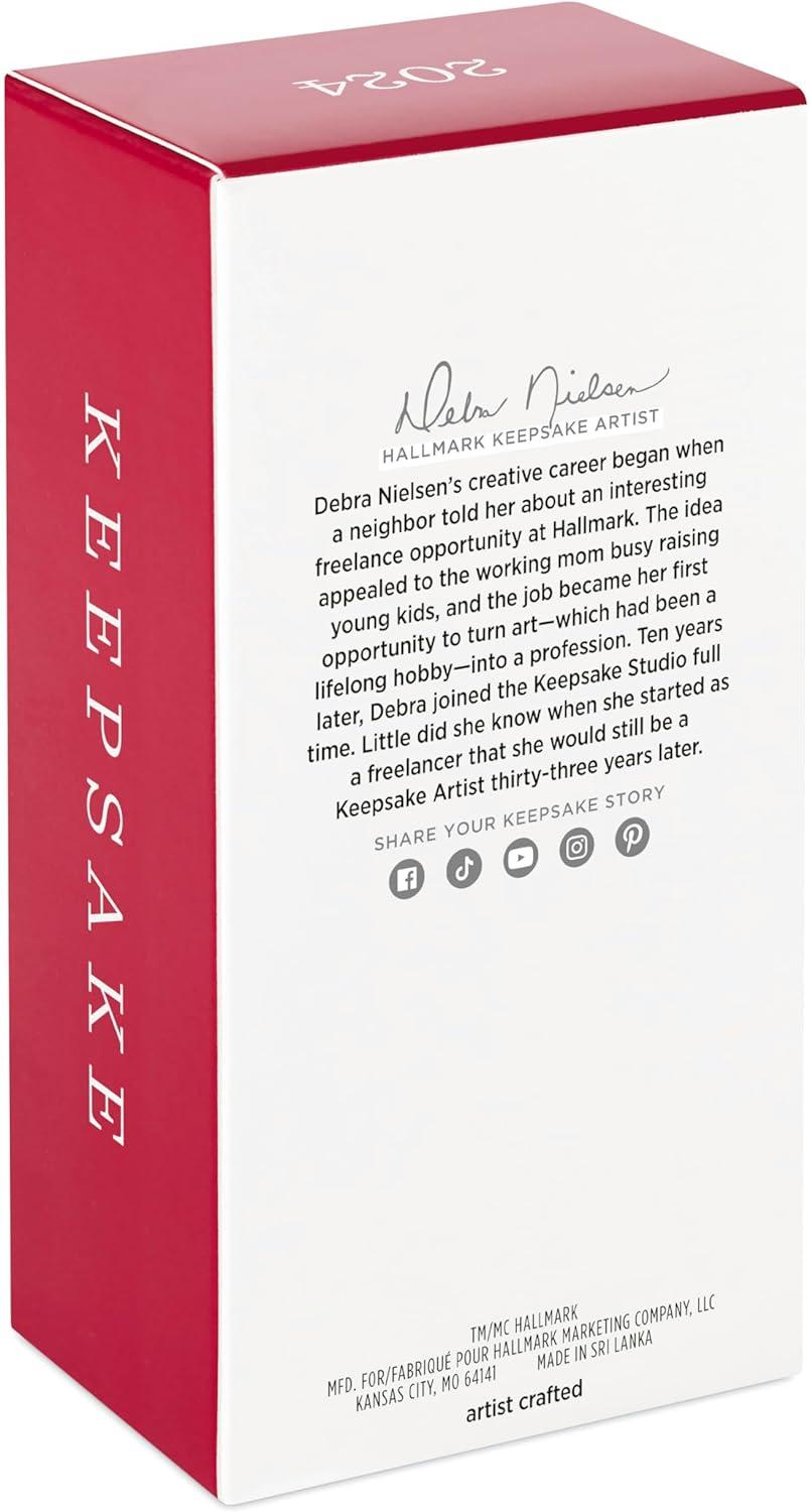 imageHallmark Keepsake Christmas Ornament 2025 Barbie Merriest Dreamhouse Musical with Light Gifts for Barbie FansHot Skatin Barbie