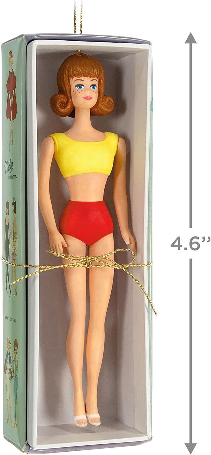 imageHallmark Keepsake Christmas Ornament 2025 Barbie On The Road Gifts for Barbie FansMidge