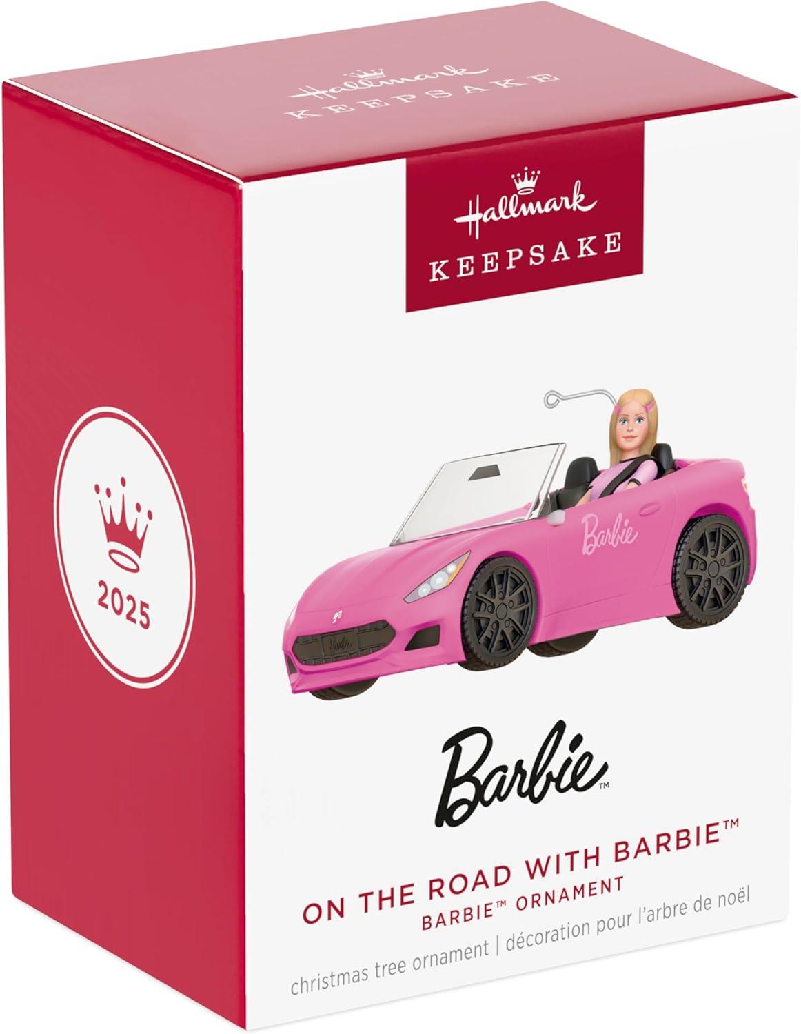 imageHallmark Keepsake Christmas Ornament 2025 Barbie On The Road Gifts for Barbie FansOn the Road
