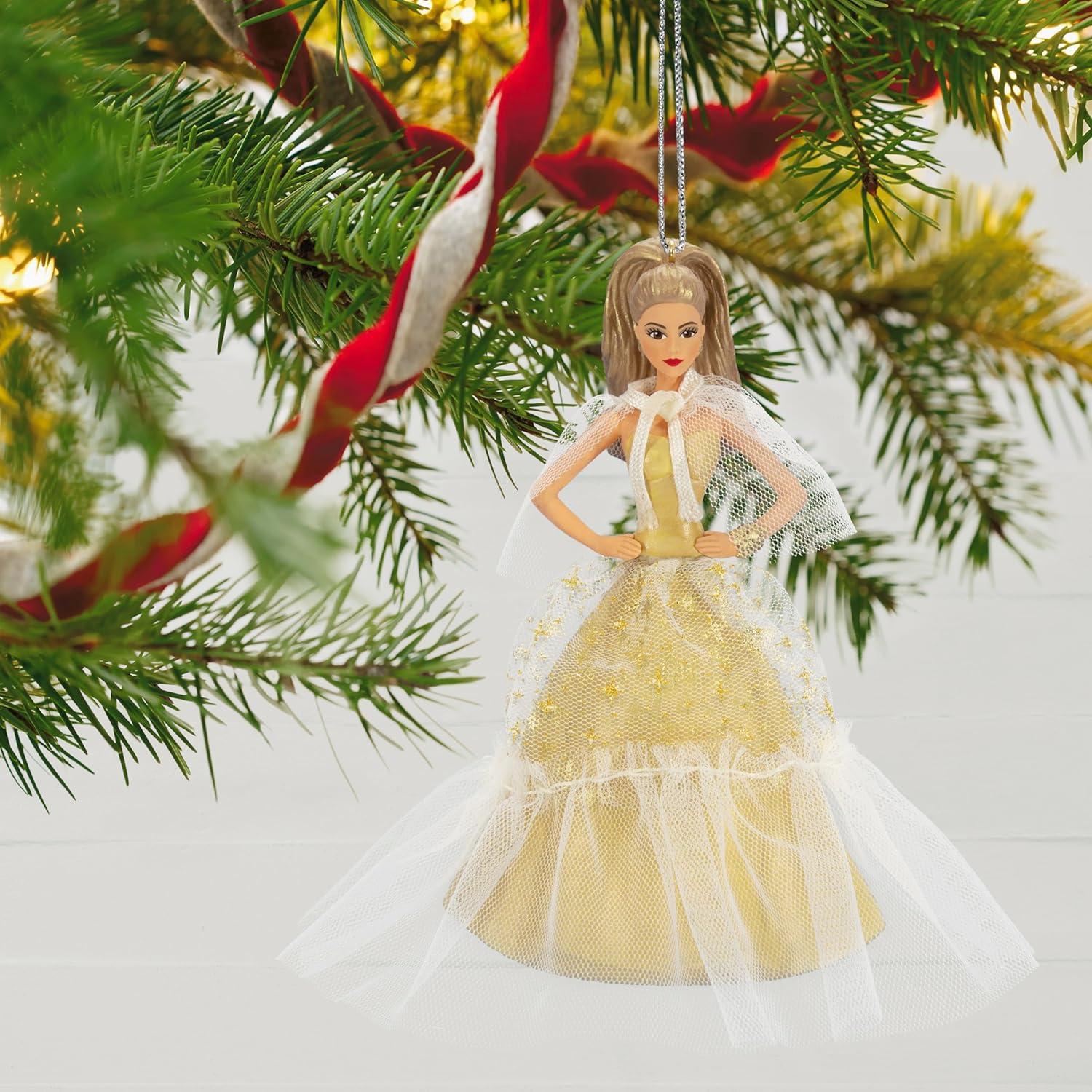 imageHallmark Keepsake Christmas Ornament 2025 Barbie Pink ampamp Pretty Gifts for Barbie Fans2023 Latina Holiday Barbie