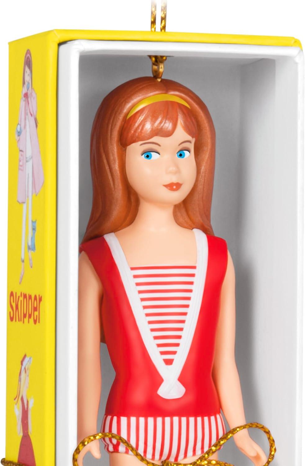 imageHallmark Keepsake Christmas Ornaments 2025 Barbie and Ken Western Stars Set of 2 Gifts for Barbie Fans60th Anniversary Skipper