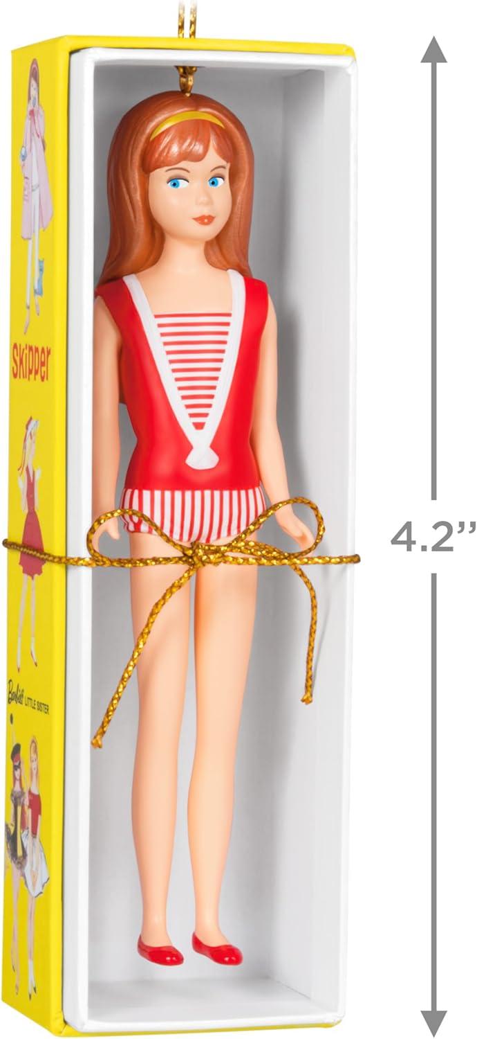 imageHallmark Keepsake Christmas Ornaments 2025 Barbie and Ken Western Stars Set of 2 Gifts for Barbie Fans60th Anniversary Skipper