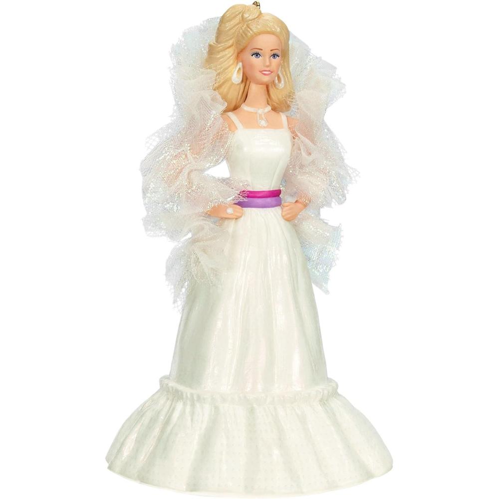 imageHallmark Keepsake Christmas Ornament 2025 Barbie Merriest Dreamhouse Musical with Light Gifts for Barbie FansCrystal Barbie