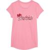 imageBarbie  Holiday Candy Cane Logo TShirtPink