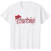 imageBarbie  Holiday Candy Cane Logo TShirtWhite