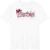 imageBarbie  Holiday Candy Cane Logo TShirtWhite