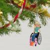 imageHallmark Keepsake Christmas Ornament 2025 Barbie On The Road Gifts for Barbie FansFashionista with Wheelchair