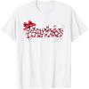 imageBarbie  Holiday Candy Cane Logo TShirtWhite