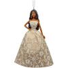 imageHallmark Mattel Black Holiday Barbie 2025 Christmas Ornament Gifts for Barbie Fans