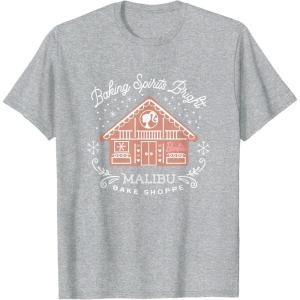 imageBarbie  Baking Spirits Bright Malibu Bake Shoppe TShirtHeather Grey