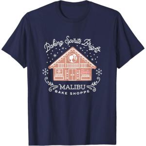 imageBarbie  Baking Spirits Bright Malibu Bake Shoppe TShirtNavy Blue