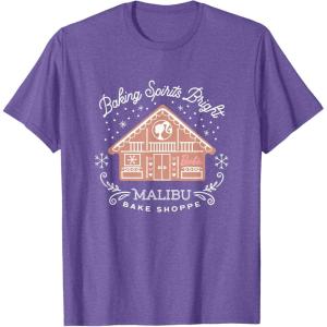 imageBarbie  Baking Spirits Bright Malibu Bake Shoppe TShirtPurple Heather