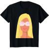 imageBarbie  60th Anniversary Yellow Hair TShirtBlack