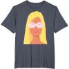 imageBarbie  60th Anniversary Yellow Hair TShirtHeather Blue