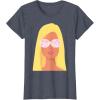 imageBarbie  60th Anniversary Yellow Hair TShirtHeather Blue