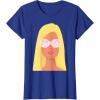 imageBarbie  60th Anniversary Yellow Hair TShirtRoyal Blue
