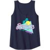 imageBarbie  90s Barbie  Logo Tank TopNavy Blue
