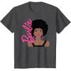 imageBarbie  Afro Barbie  Portrait TShirtDark Heather Grey