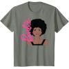 imageBarbie  Afro Barbie  Portrait TShirtOlive Heather