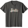 imageBarbie  Barbie Tropical Logo TShirtAsphalt Grey