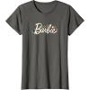 imageBarbie  Barbie Tropical Logo TShirtAsphalt Grey