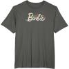 imageBarbie  Barbie Tropical Logo TShirtAsphalt Grey