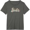 imageBarbie  Barbie Tropical Logo TShirtAsphalt Grey