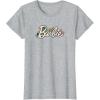 imageBarbie  Barbie Tropical Logo TShirtHeather Grey