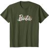 imageBarbie  Barbie Tropical Logo TShirtOlive Green