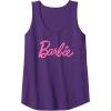 imageBarbie  Classic Barbie Logo Tank TopPurple