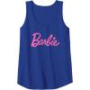 imageBarbie  Classic Barbie Logo Tank TopRoyal Blue