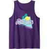imageBarbie  90s Barbie  Logo Tank TopPurple
