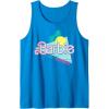 imageBarbie  90s Barbie  Logo Tank TopSapphire Blue
