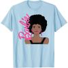 imageBarbie  Afro Barbie  Portrait TShirtBaby Blue