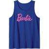 imageBarbie  Classic Barbie Logo Tank TopRoyal Blue