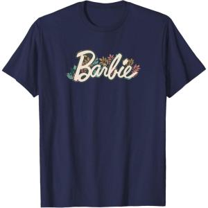 imageBarbie  Barbie Tropical Logo TShirtNavy Blue