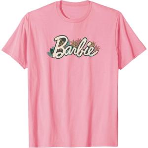 imageBarbie  Barbie Tropical Logo TShirtPink