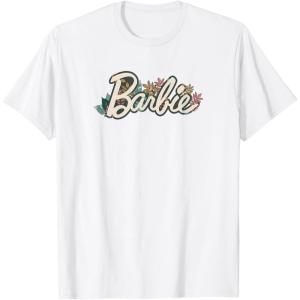 imageBarbie  Barbie Tropical Logo TShirtWhite