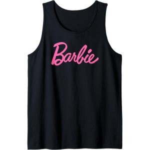 imageBarbie  Classic Barbie Logo Tank TopBlack