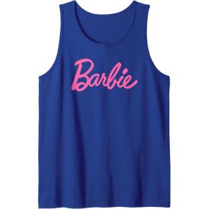 imageBarbie  Classic Barbie Logo Tank TopRoyal Blue