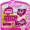 imageBarbie Mini Land 4Pack Set with 4 15inch Mini Dolls 4 Toy Vehicles ampamp Themed Accessories Includes DreamCamper