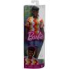 imageBarbie Fashionistas Ken Doll 220 with BehindTheEar Hearing Aids ampamp Broad Body Wearing a Removable Orange Patterned Shirt Shorts ampamp Jelly Sandals