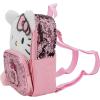 imageAI ACCESSORY INNOVATIONS Barbie 9 Micro Mini Backpack Purse Featuring a 3D Heat Logo Patch Sequins ampamp Glitter PU ampamp Pompom Dangle PinkHello Kitty