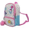 imageAI ACCESSORY INNOVATIONS Barbie 9 Micro Mini Backpack Purse Featuring a 3D Heat Logo Patch Sequins ampamp Glitter PU ampamp Pompom Dangle PinkHello Kitty  Friends