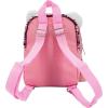 imageAI ACCESSORY INNOVATIONS Barbie 9 Micro Mini Backpack Purse Featuring a 3D Heat Logo Patch Sequins ampamp Glitter PU ampamp Pompom Dangle PinkHello Kitty
