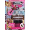 imageBarbie Careers Playset Blonde Musician Doll with Removable Outfit ampamp Accessories Including Guitar Keyboard Mics ampamp More