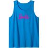 imageBarbie  Classic Pink Logo Tank TopSapphire Blue