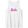imageBarbie  Classic Pink Logo Tank TopWhite