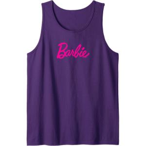 imageBarbie  Classic Pink Logo Tank TopPurple